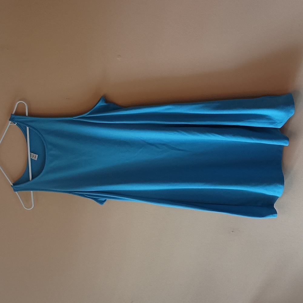 XXL Old Navy light blue knit midi dress